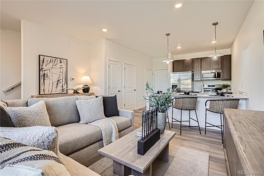 Furnished interior view inside a new home in , Arvada (Image 5).