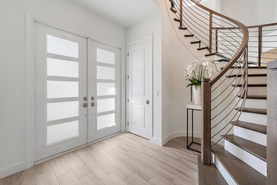 Furnished interior view inside a new home in , Jupiter (Image 7).