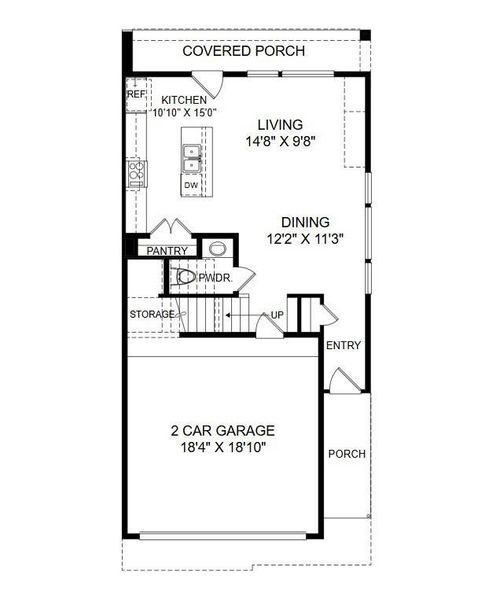 2D floor plan layout of this home in , Houston, TX (Image 4).
