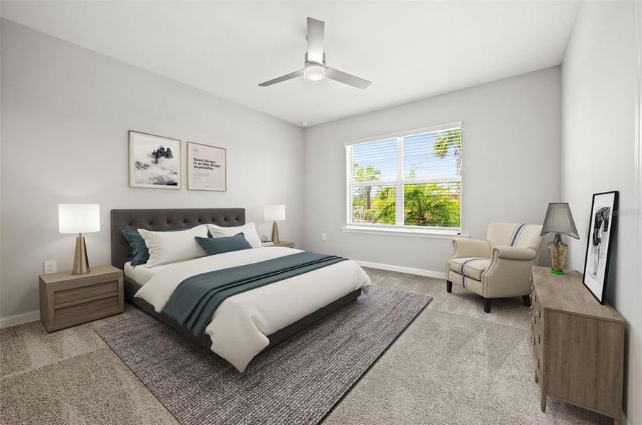 Furnished interior view inside a new home in , Punta Gorda (Image 14).