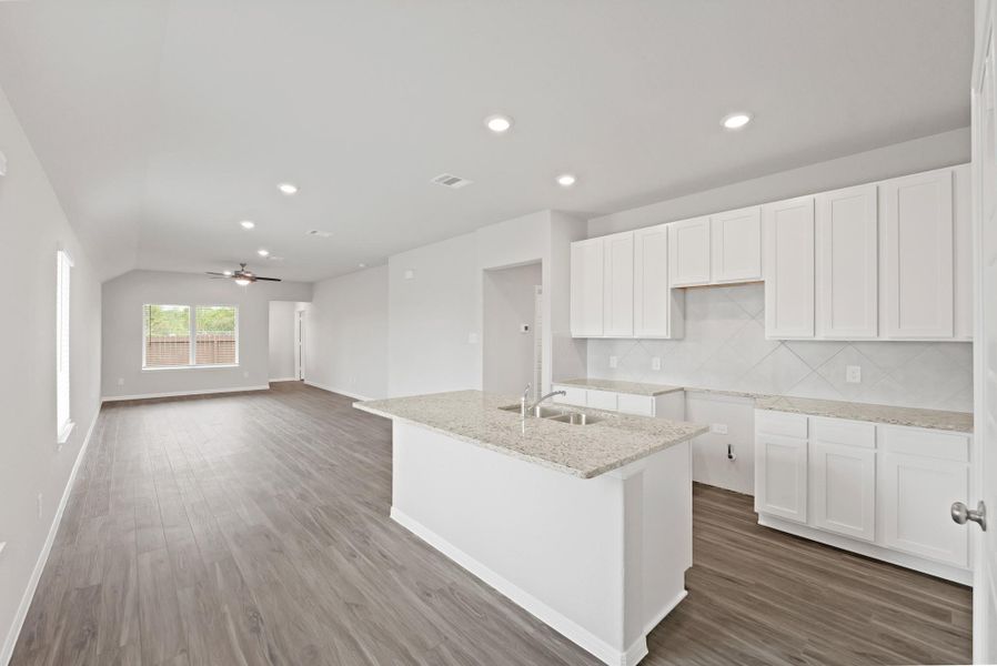 Furnished interior view inside a new home in Bammel Oaks, Houston (Image 12).