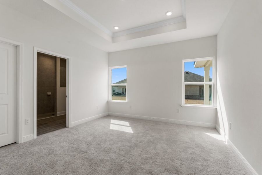 Spacious, unfurnished interior of a new home in Natureview, Freeport (Image 27). Spacious, unfurnished interior of a new home in Natureview, Freeport (Image 27).