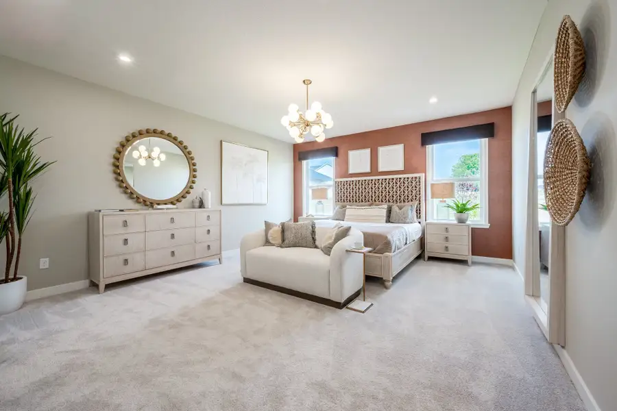 Representative furnished interior of a home built from the Charles by Fischer Homes in Leeland Farms, Fuquay Varina (Image 58). Representative furnished interior of a home built from the Charles by Fischer Homes in Leeland Farms, Fuquay Varina (Image 58).