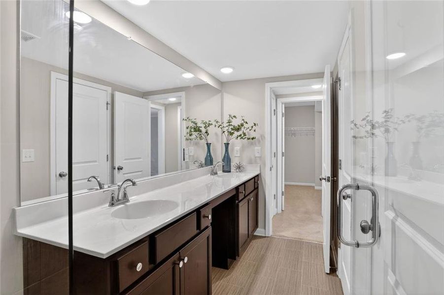 Furnished interior view inside a new home in , Lawrenceville (Image 14).