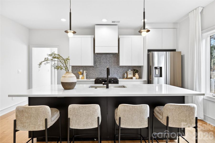 Furnished interior view inside a new home in , Charlotte (Image 7).