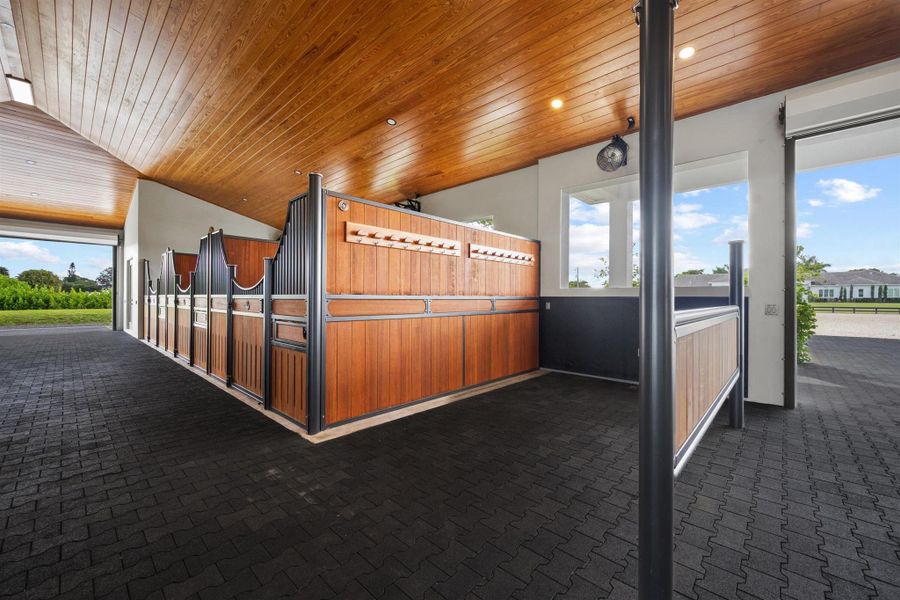 Exterior details and patio area of a home in , Wellington (Image 40). Exterior details and patio area of a home in , Wellington (Image 40).