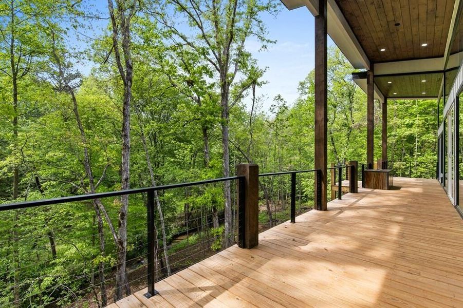Exterior details and patio area of a home in , Blue Ridge (Image 31). Exterior details and patio area of a home in , Blue Ridge (Image 31).