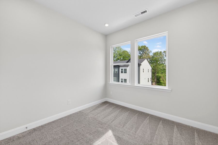 Spacious, unfurnished interior of a new home in Archer Row, Charlotte (Image 45). Spacious, unfurnished interior of a new home in Archer Row, Charlotte (Image 45).