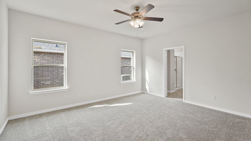 Representative unfurnished interior of a home built from the Plan by D.R. Horton in Lilybrooke at Legacy Hills, Celina (Image 7).