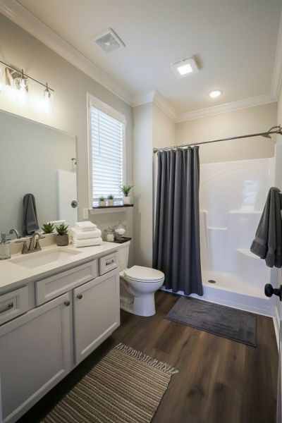 Furnished interior view inside a new home in The Hoback, Cleveland (Image 14). Furnished interior view inside a new home in The Hoback, Cleveland (Image 14).