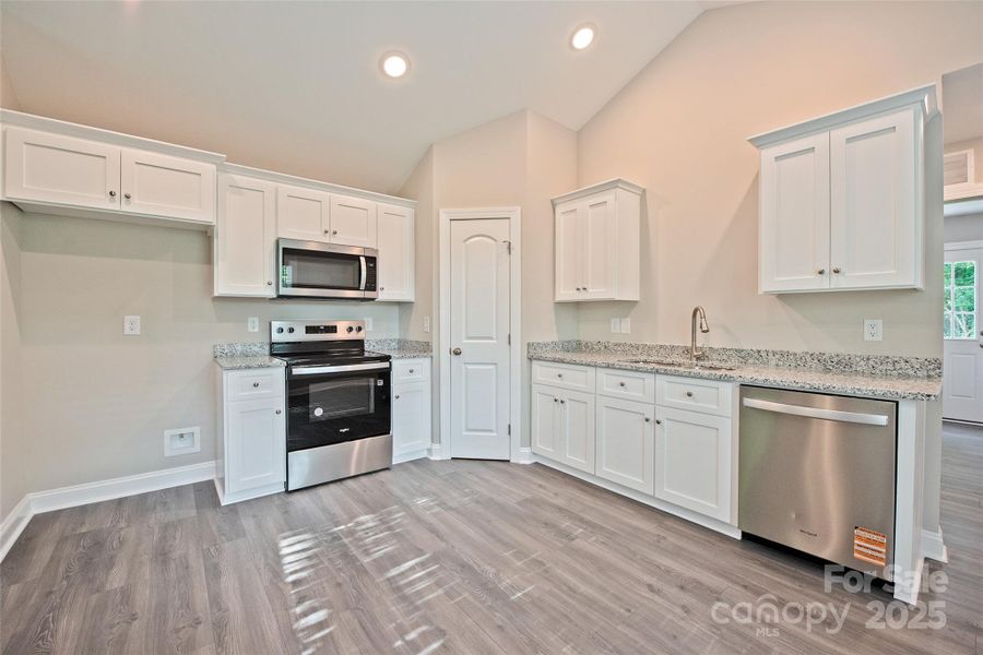 Furnished interior view inside a new home in , Albemarle (Image 7).