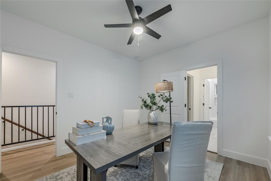 Furnished interior view inside a new home in , Houston (Image 14). Furnished interior view inside a new home in , Houston (Image 14).