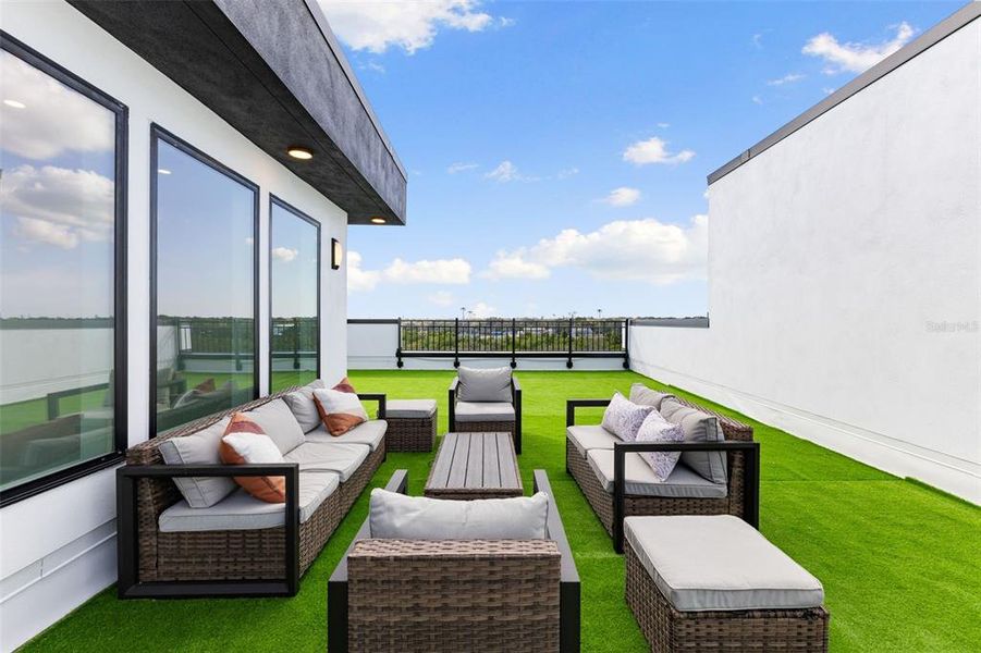 Exterior details and patio area of a home in , St. Petersburg (Image 30). Exterior details and patio area of a home in , St. Petersburg (Image 30).