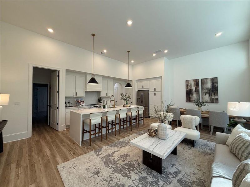 Furnished interior view inside a new home in , Waleska (Image 17).