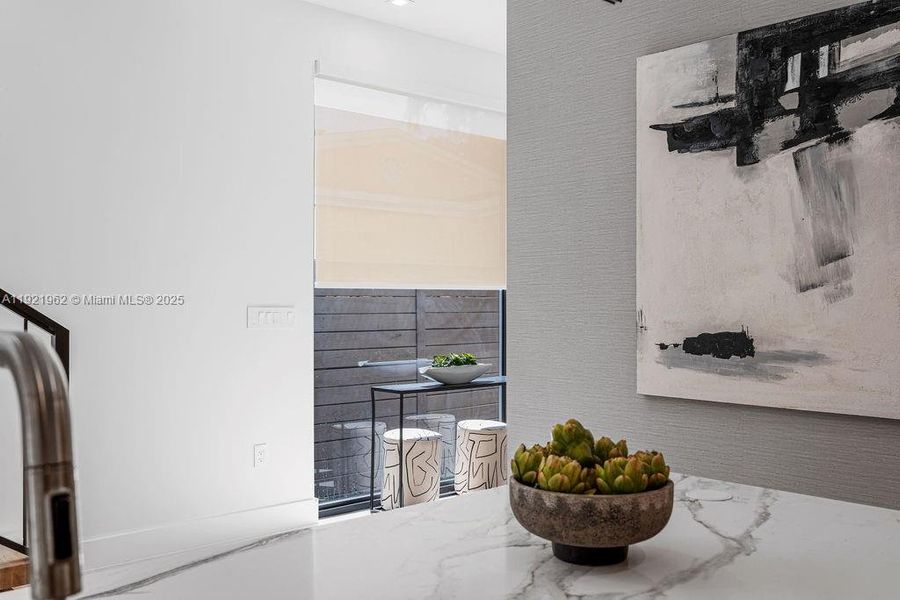 Close-up of interior finishes inside a home in , Fort Lauderdale (Image 22).