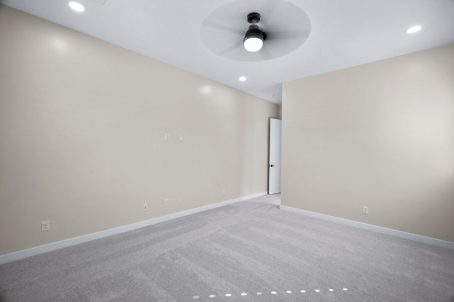 Representative unfurnished interior of a home built from the Pebble Beach EXT50 by LEH. Homes in Verdancia, El Paso (Image 31).