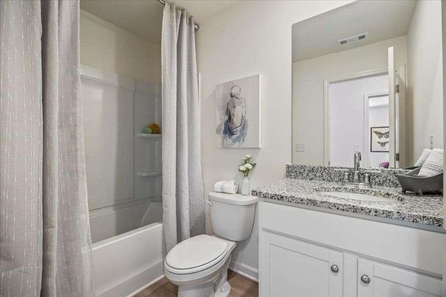 Furnished interior view inside a new home in , Conyers (Image 21).