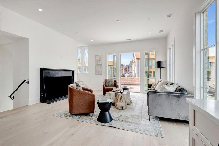 Furnished interior view inside a new home in , Fayetteville (Image 10).
