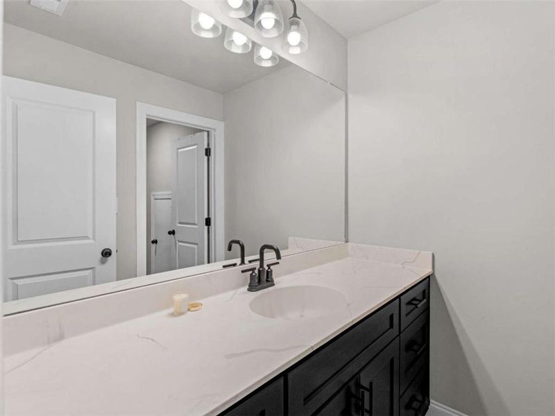 Furnished interior view inside a new home in , Newnan (Image 33). Furnished interior view inside a new home in , Newnan (Image 33).
