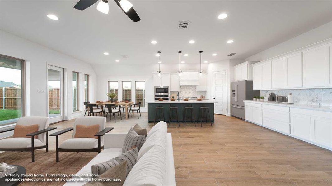 Furnished interior view inside a new home in Devonshire 55', Forney (Image 11). Furnished interior view inside a new home in Devonshire 55', Forney (Image 11).