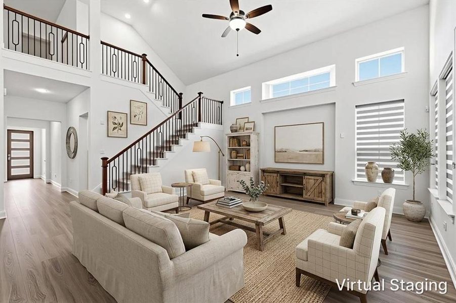 Furnished interior view inside a new home in , Northlake (Image 12). Furnished interior view inside a new home in , Northlake (Image 12).