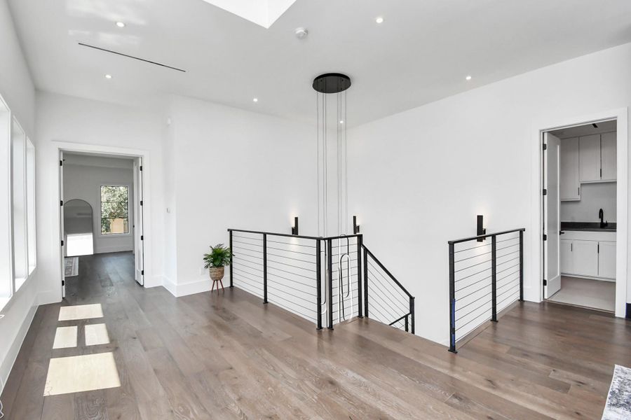 Furnished interior view inside a new home in , Houston (Image 28).