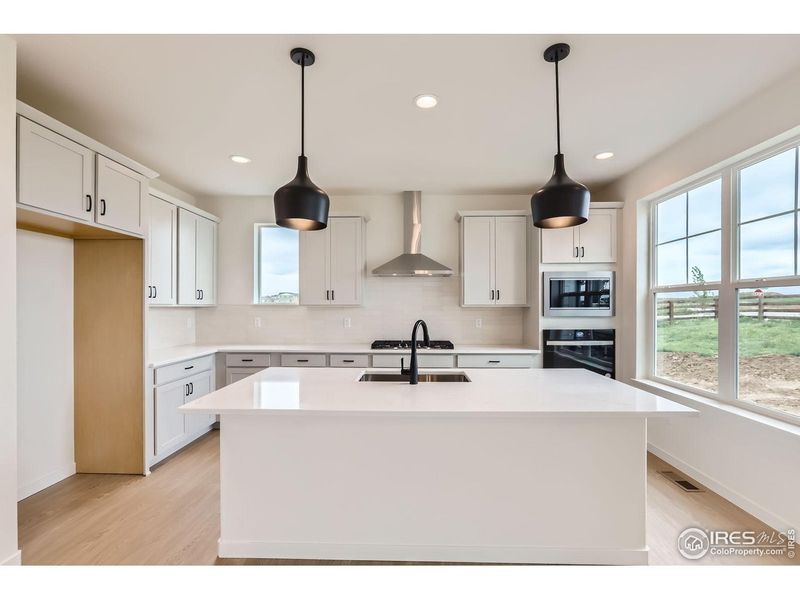 Furnished interior view inside a new home in Barefoot Lakes, Longmont (Image 6).