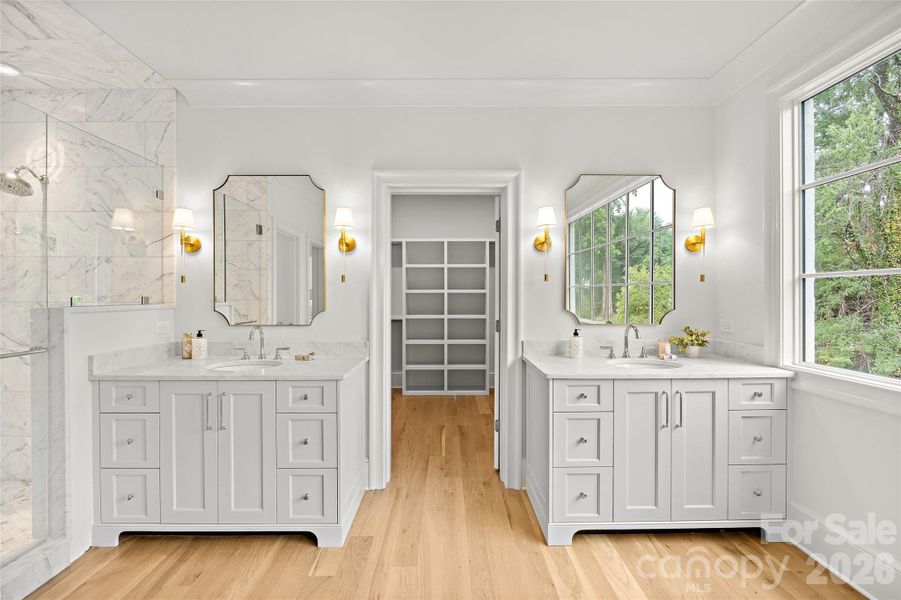 Furnished interior view inside a new home in , Charlotte (Image 37). Furnished interior view inside a new home in , Charlotte (Image 37).