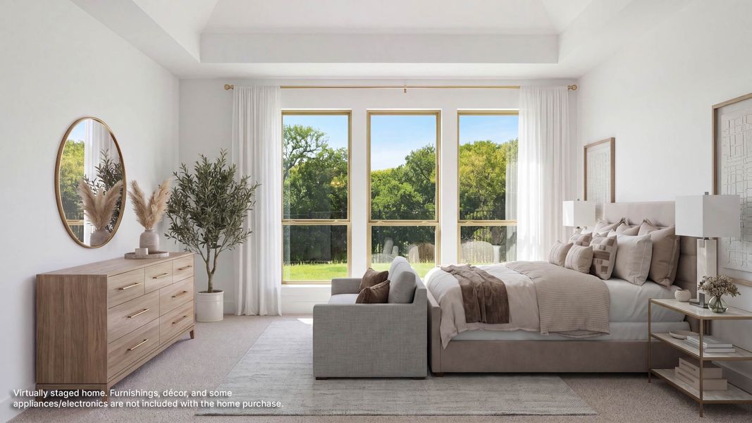Furnished interior view inside a new home in Hillstead, Lavon (Image 9).