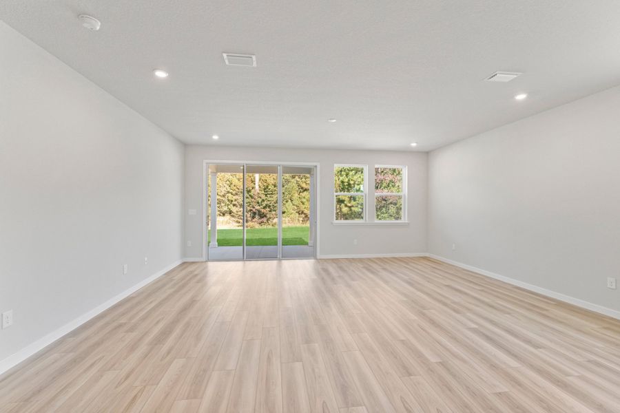 Lot 529 Open Living Area at NorthShore in Kingsland