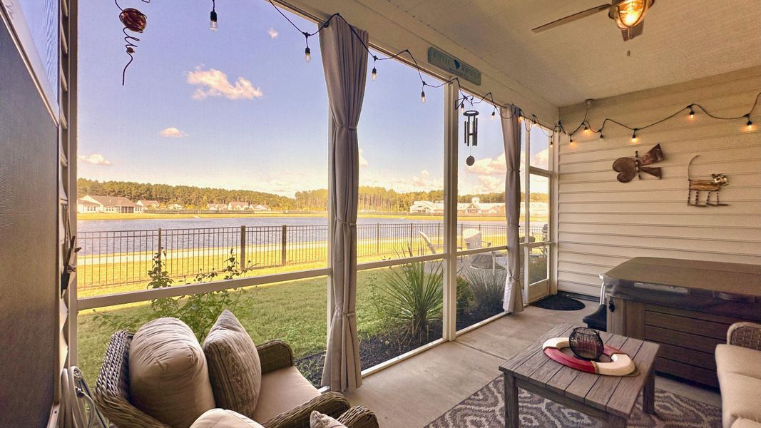 Exterior details and patio area of a home in , Summerville (Image 21). Exterior details and patio area of a home in , Summerville (Image 21).