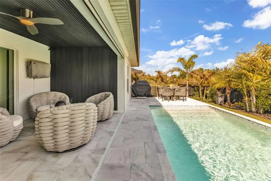 Exterior details and patio area of a home in , Rotonda West (Image 3). Exterior details and patio area of a home in , Rotonda West (Image 3).