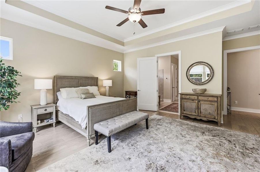 Furnished interior view inside a new home in , Flowery Branch (Image 16). Furnished interior view inside a new home in , Flowery Branch (Image 16).