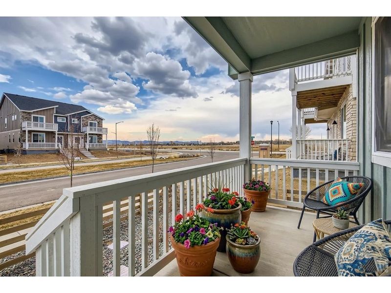 Exterior details and patio area of a home in Waterfield, Fort Collins (Image 3).