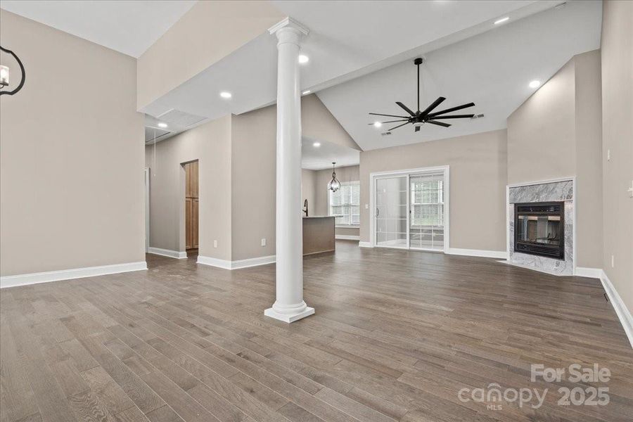 Spacious, unfurnished interior of a new home in , Cheraw (Image 18).