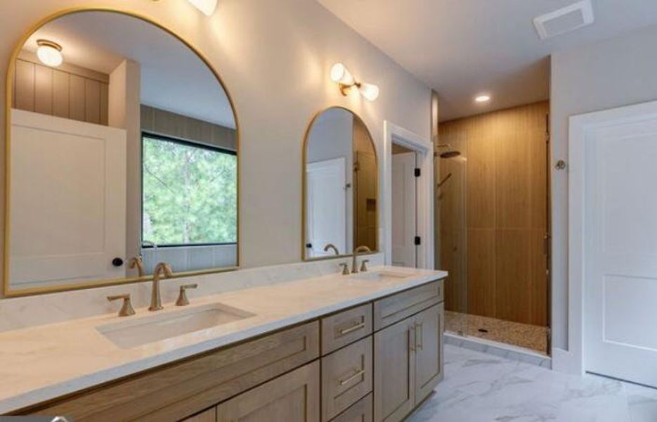 Furnished interior view inside a new home in , Cumming (Image 16). Furnished interior view inside a new home in , Cumming (Image 16).