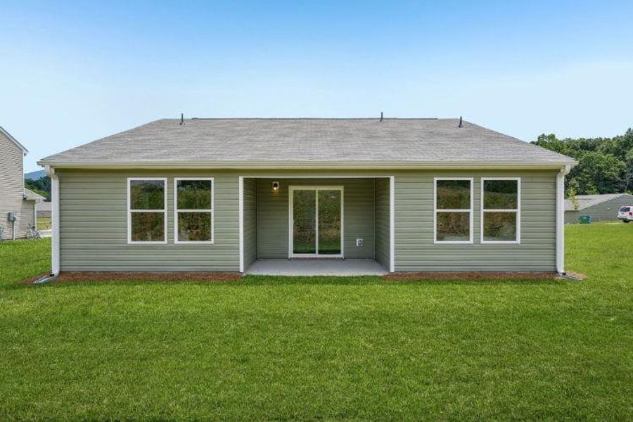 Exterior details and patio area of a home in Urban's Place, Chatsworth (Image 3).