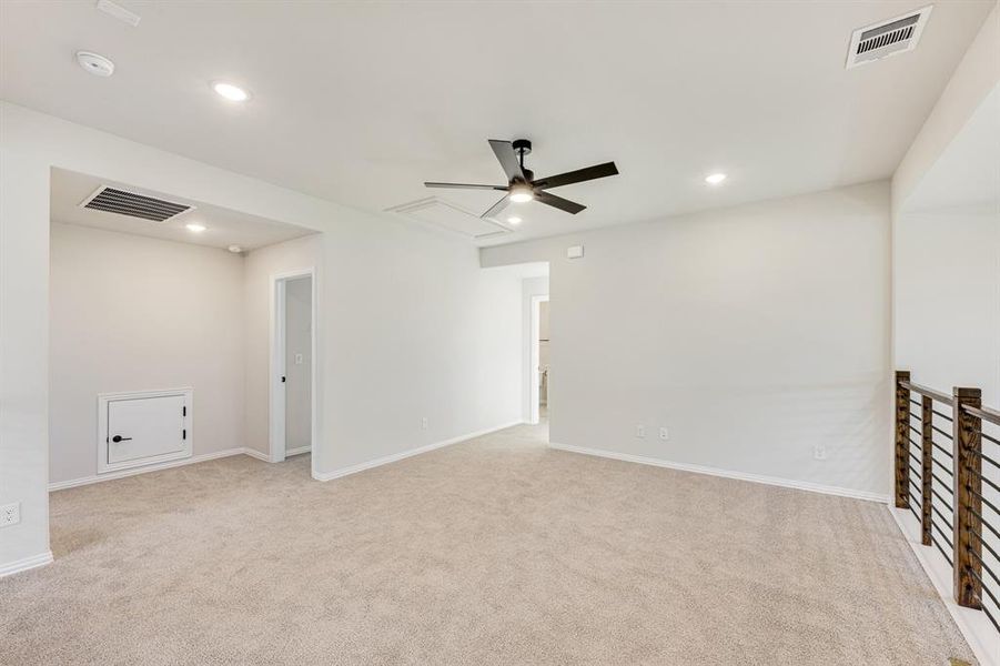 Spacious, unfurnished interior of a new home in Woodstone, Providence Village (Image 30). Spacious, unfurnished interior of a new home in Woodstone, Providence Village (Image 30).