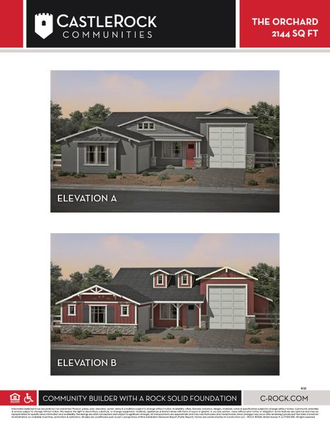 Front exterior of a new home in Heritage Pointe, Chino Valley, AZ, highlighting curb appeal (Image 16).