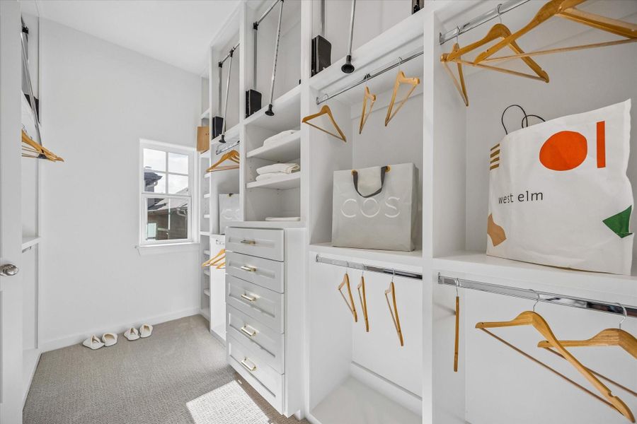 Furnished interior view inside a new home in , Houston (Image 16).