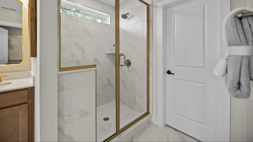 The Stonefield Plan by DRB Homes in McBride Indian Trail, NC - Primary Bathroom