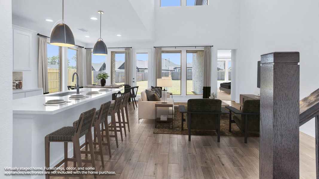 Furnished interior view inside a new home in Audubon, Magnolia (Image 5).