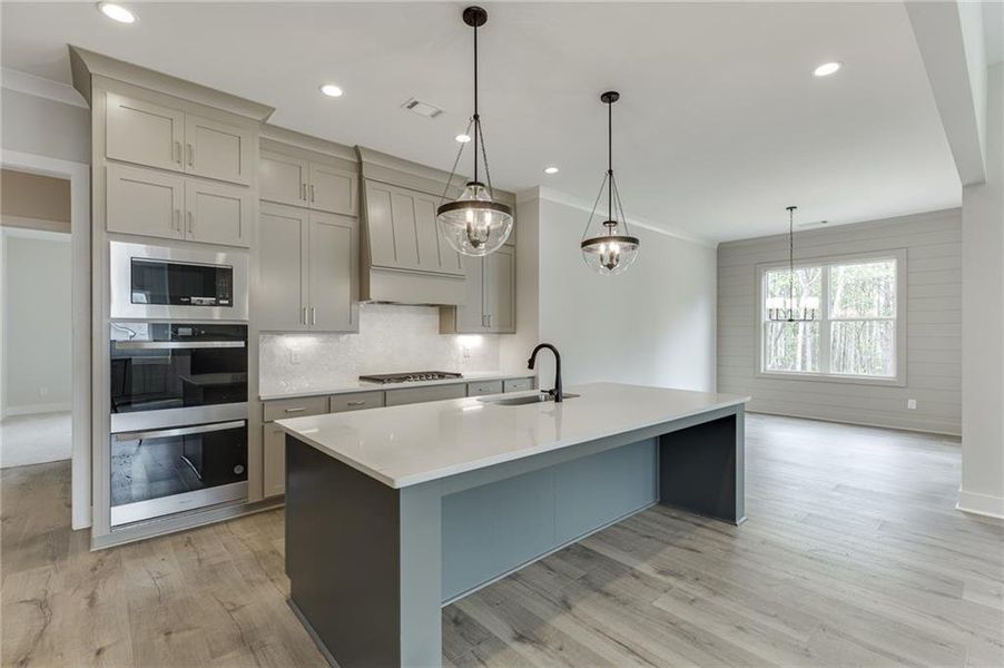 Furnished interior view inside a new home in , Cumming (Image 9).
