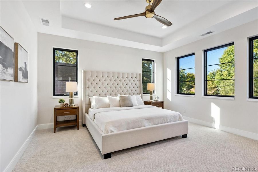 Furnished interior view inside a new home in , Denver (Image 8).