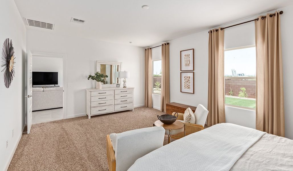 Furnished interior view inside a new home in Hanson Ridge, Vail (Image 29). Furnished interior view inside a new home in Hanson Ridge, Vail (Image 29).