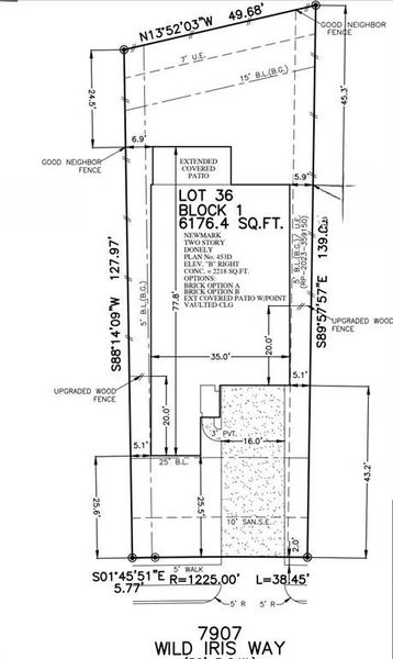 Plot plan