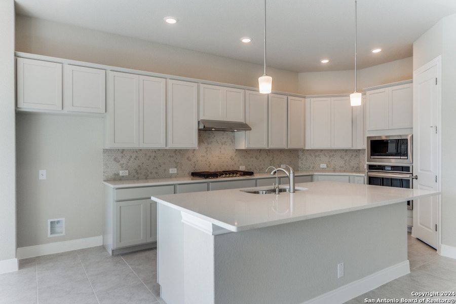 Furnished interior view inside a new home in , San Antonio (Image 8). Furnished interior view inside a new home in , San Antonio (Image 8).