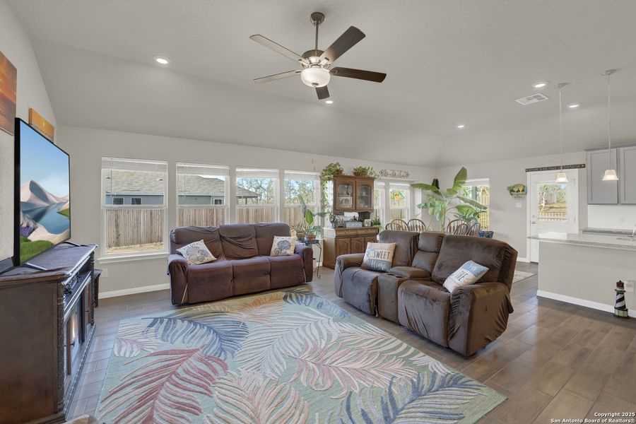 Furnished interior view inside a new home in Chaparral Ranch, Floresville (Image 35).