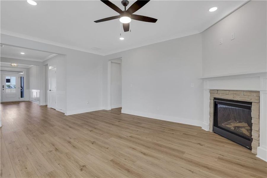 Spacious, unfurnished interior of a new home in Twin Lakes, Hoschton (Image 40).