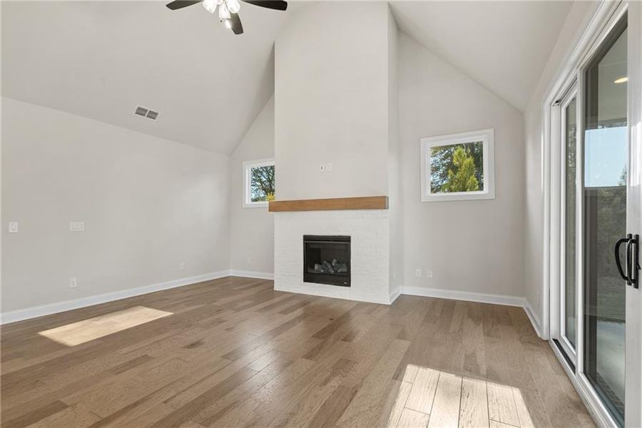 Spacious, unfurnished interior of a new home in Promenade at Sawnee Village, Cumming (Image 14). Spacious, unfurnished interior of a new home in Promenade at Sawnee Village, Cumming (Image 14).